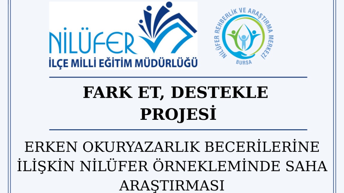 FARK ET DESTEKLE PROJESİ SAHA ARAŞTIRMASI SONUÇLARI